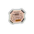 God Created You For a Purpose Sticker