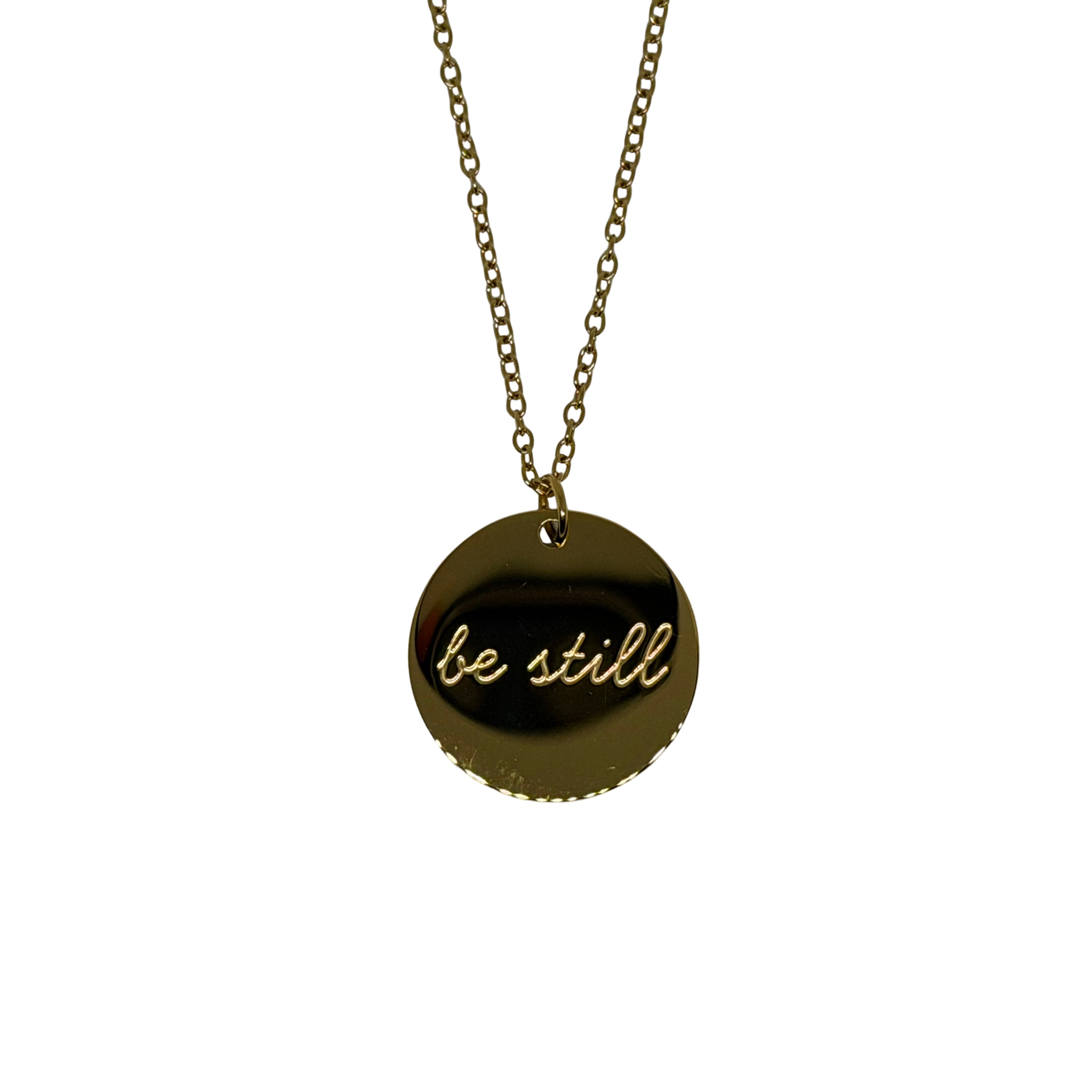 'Be Still' Necklace