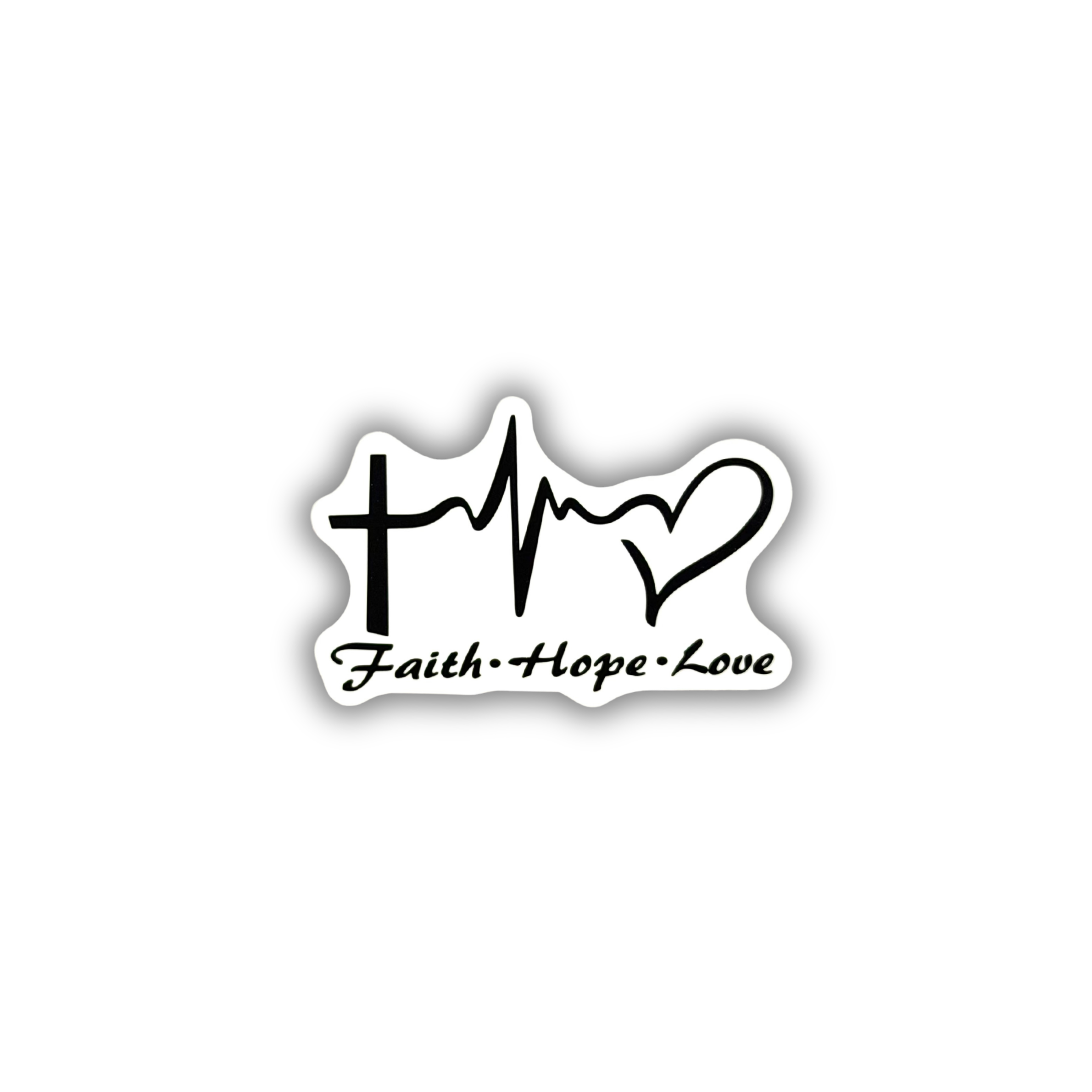 Faith Hope Love Sticker