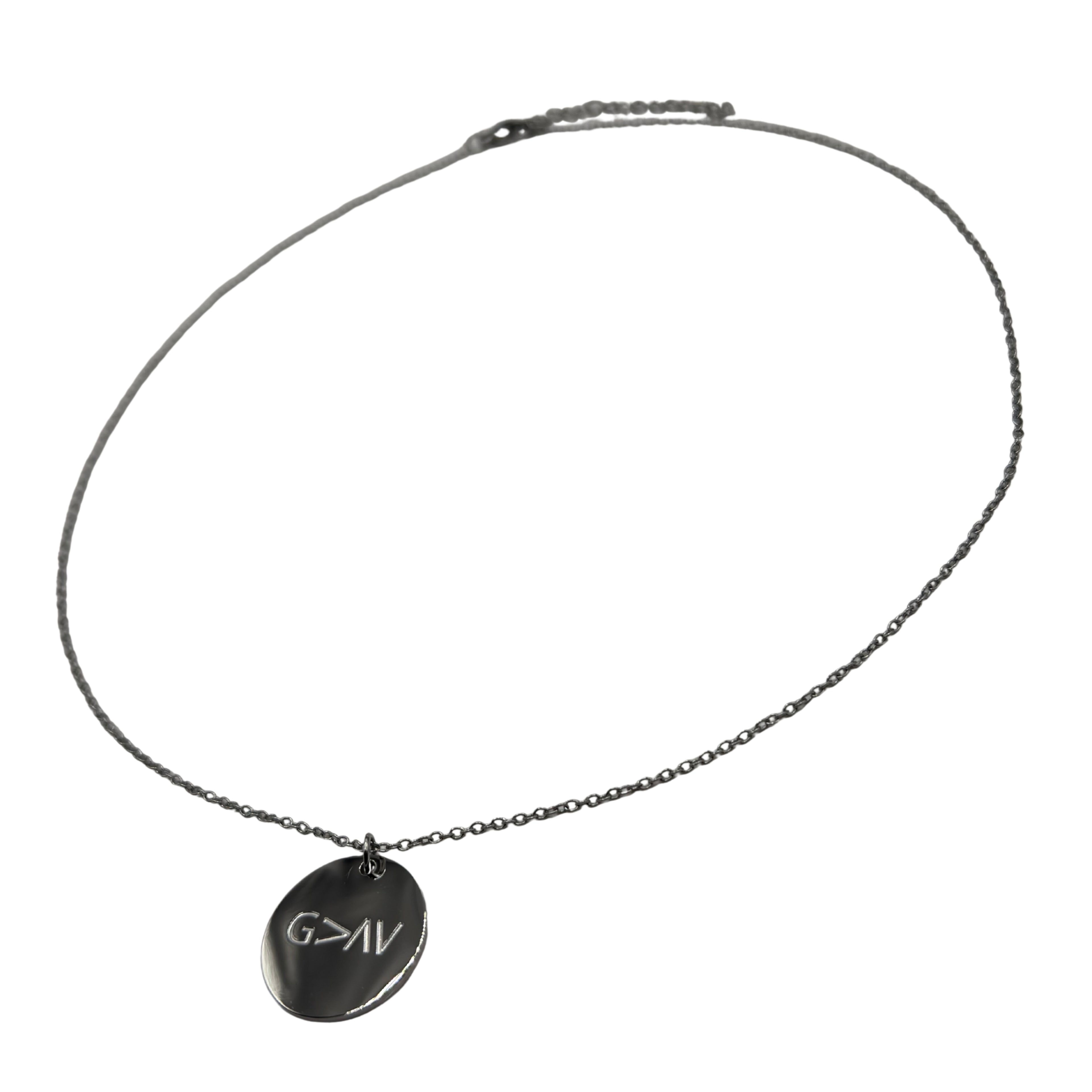 'God above all highs and lows' Necklace