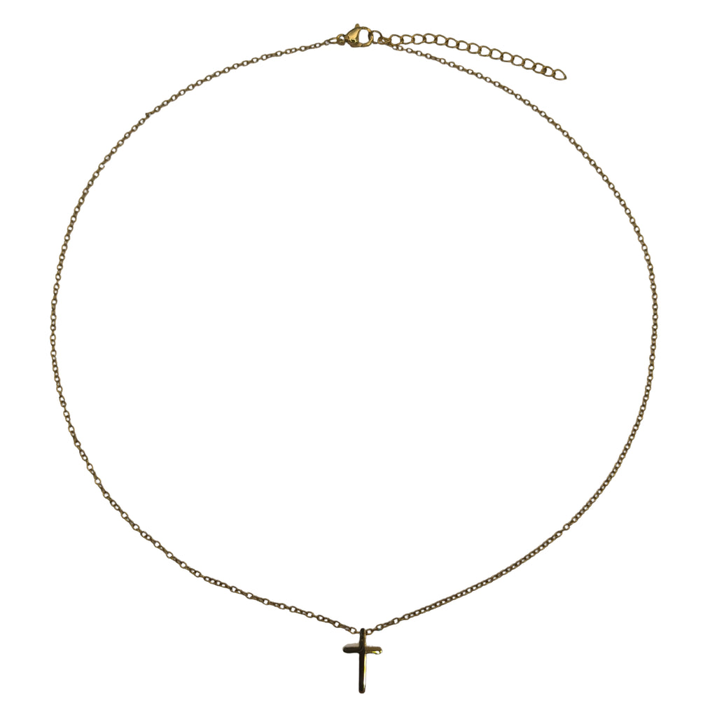 15mm Cross Necklace