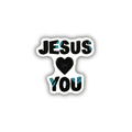 Jesus Loves You Sticker