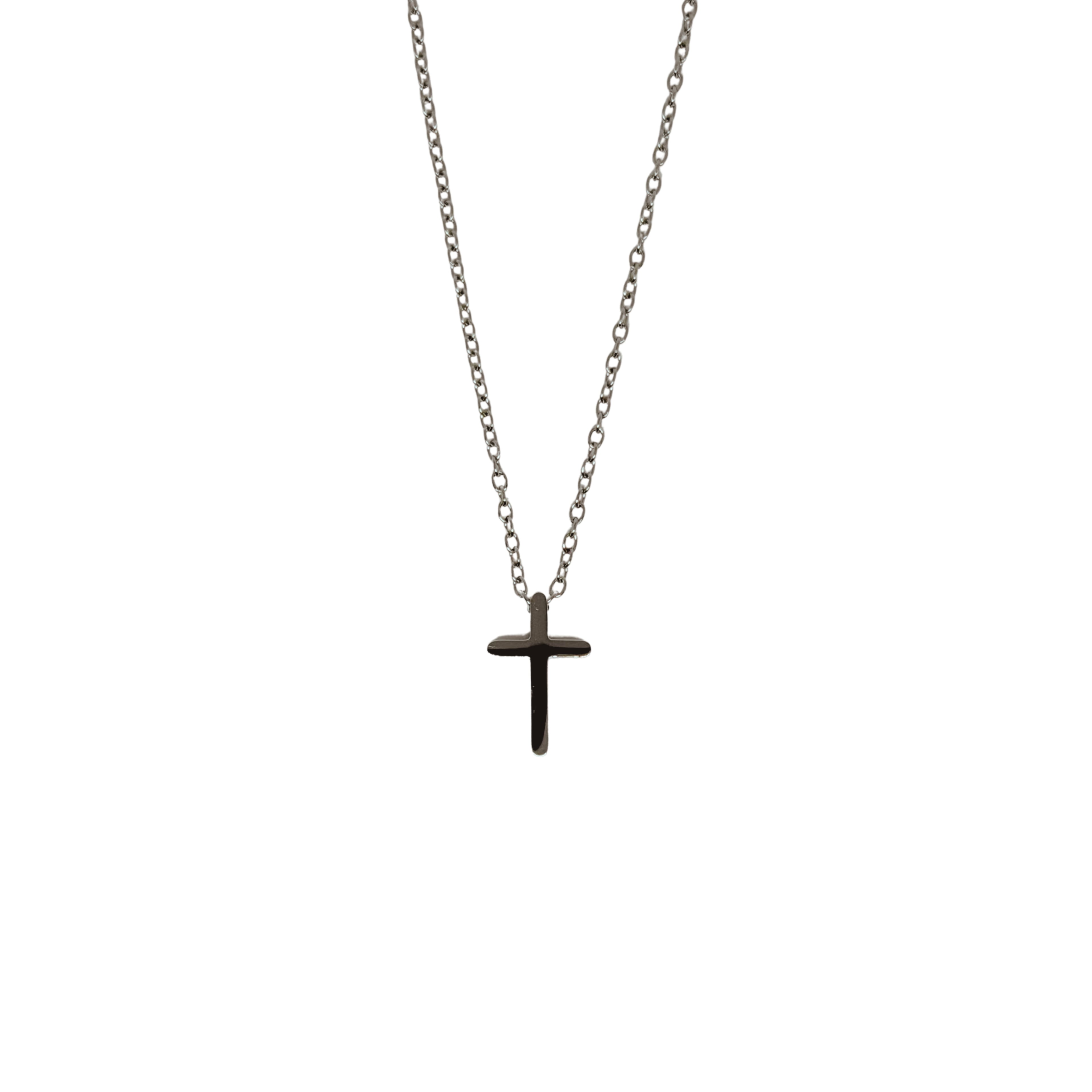 15mm Cross Necklace