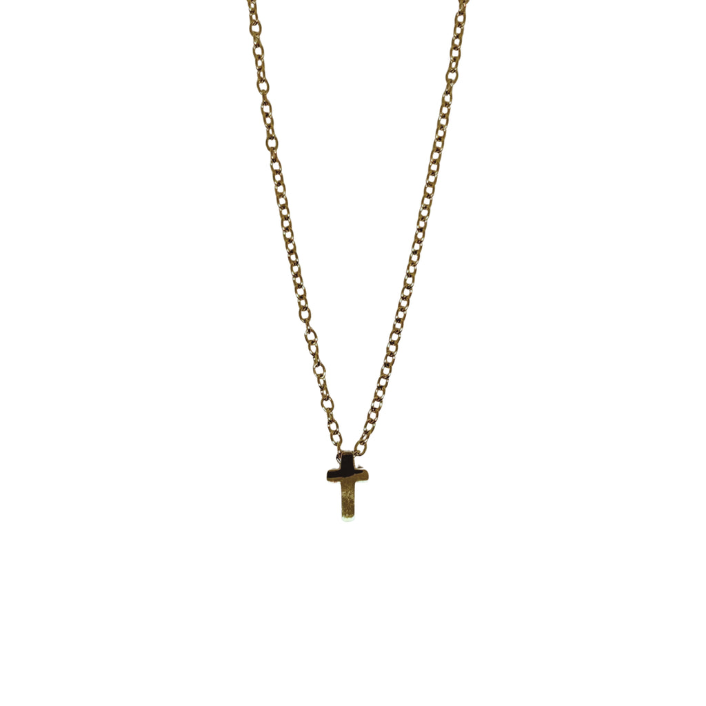 7mm Cross Necklace