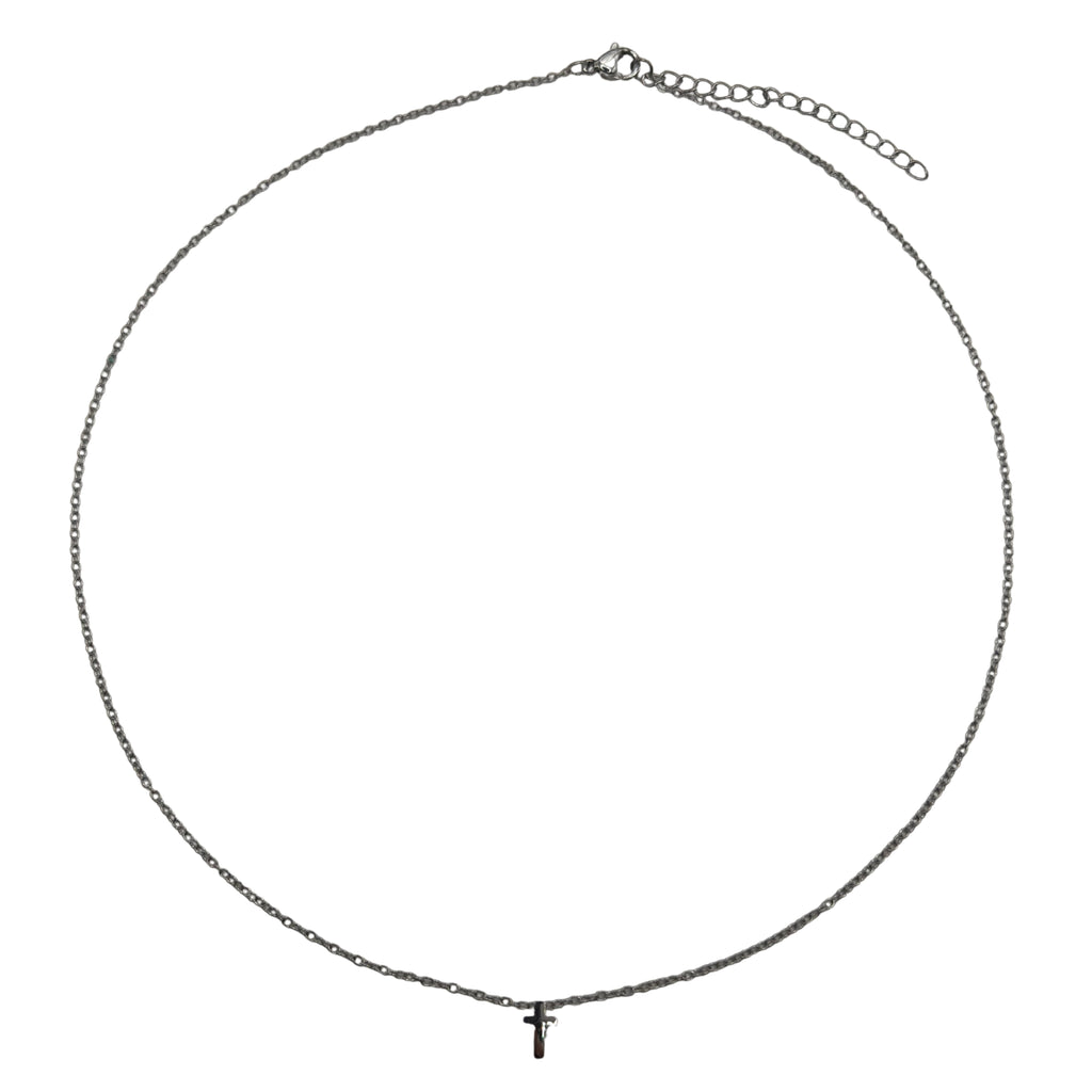 7mm Cross Necklace