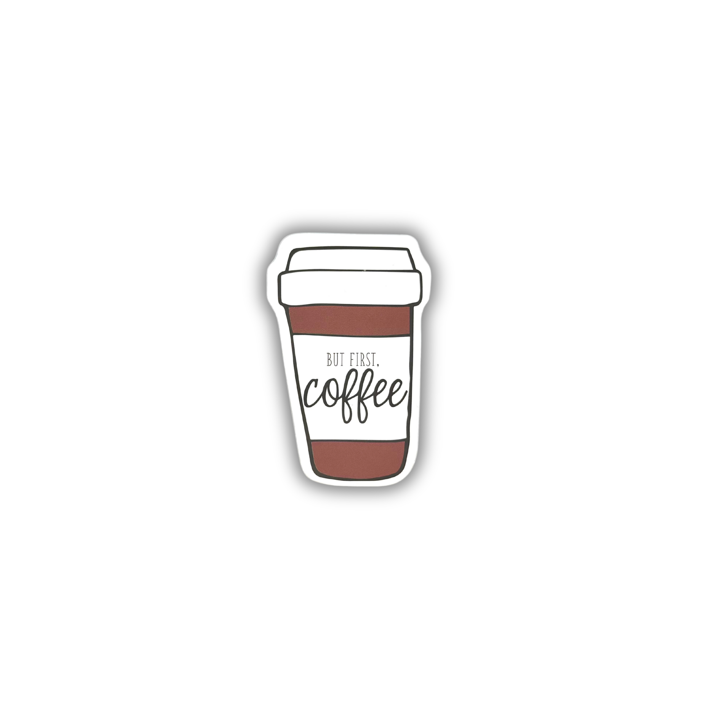 But First Coffee Christian sticker