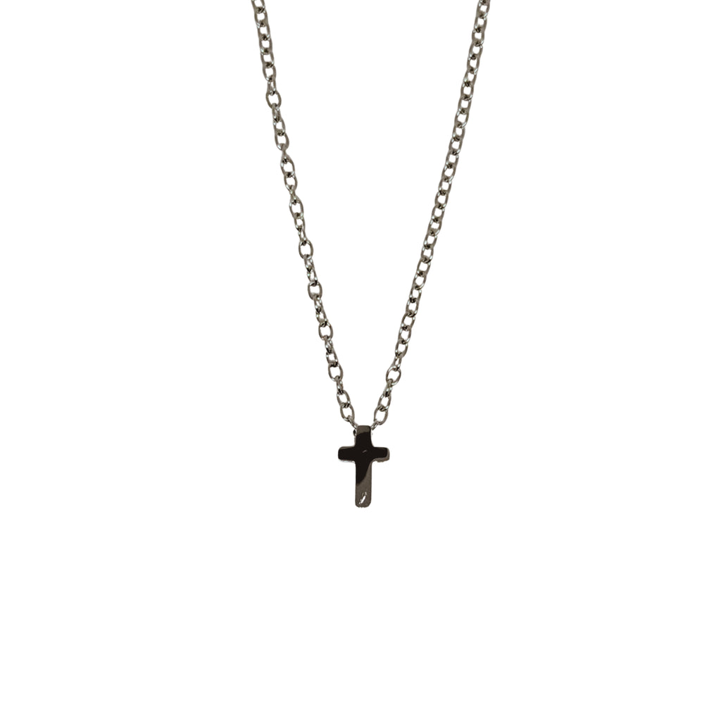 7mm Cross Necklace