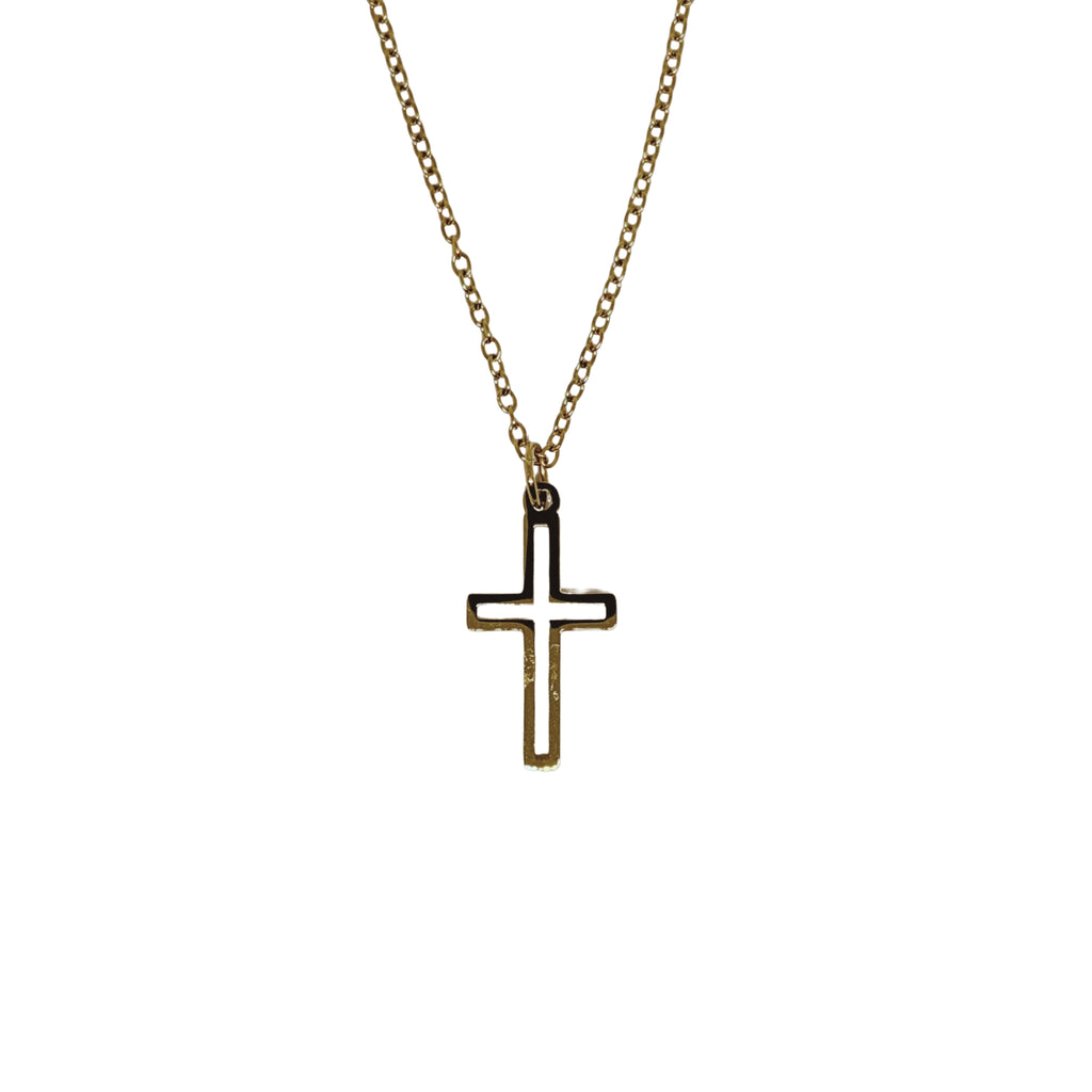 Open cross Necklace