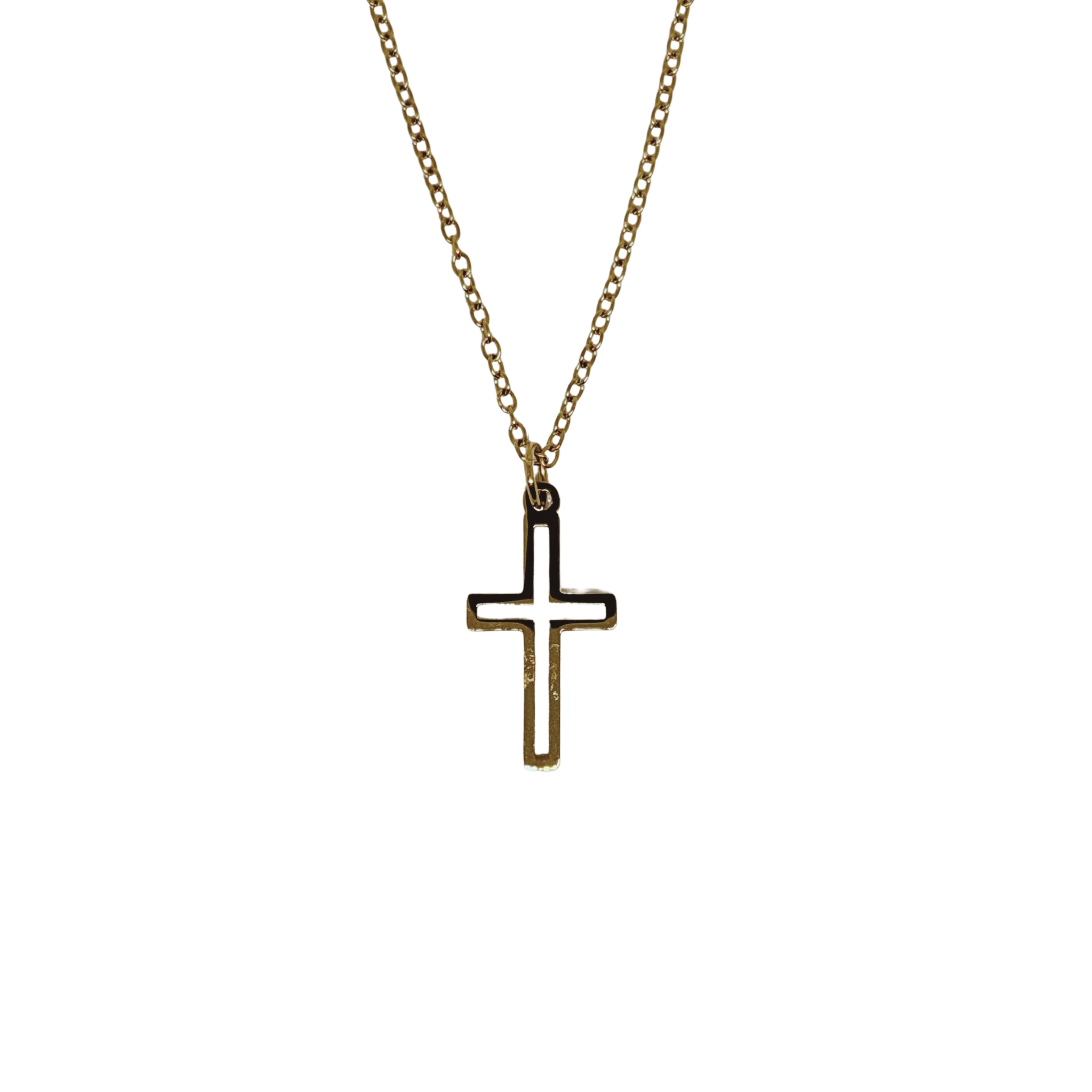 Open cross Necklace