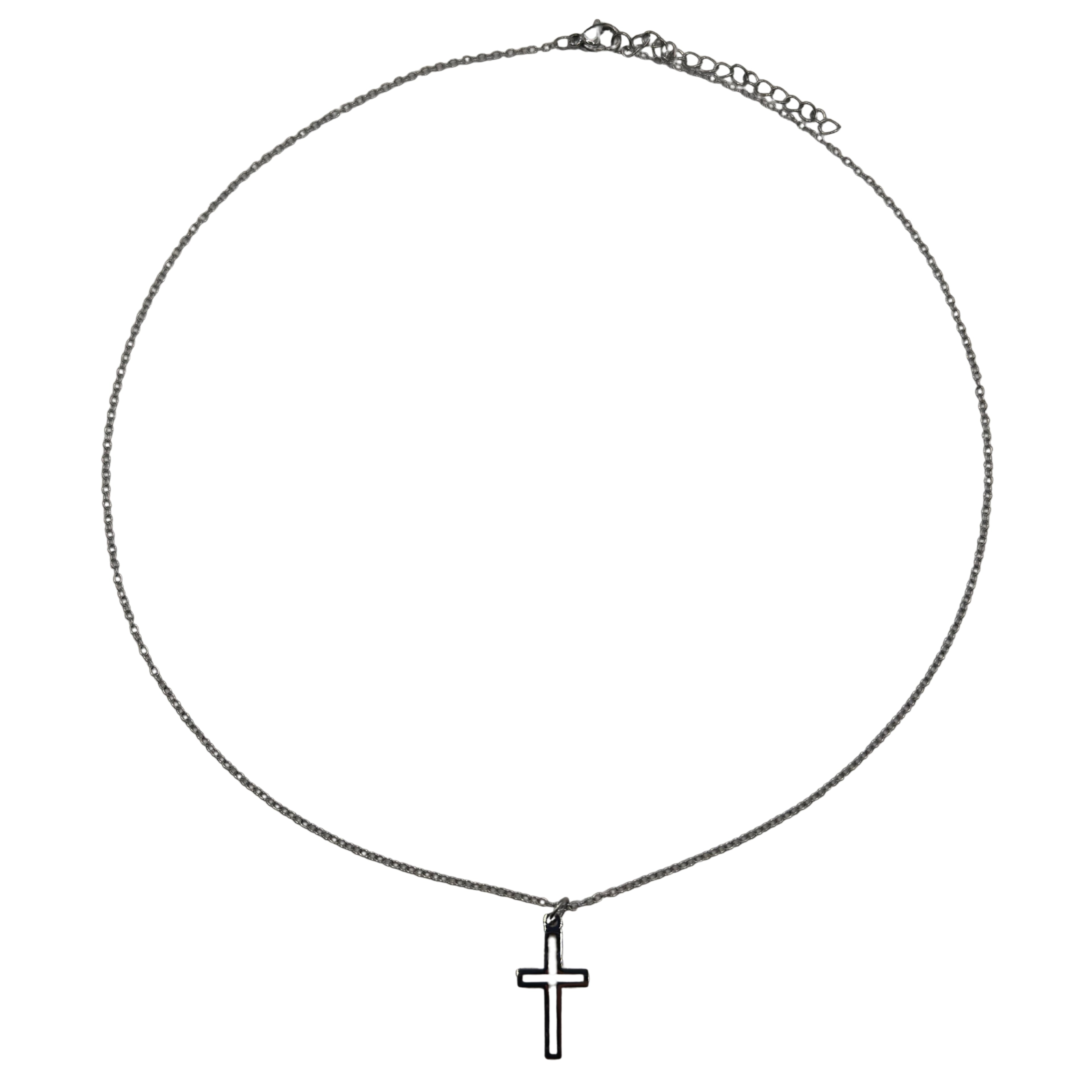 Open cross Necklace
