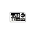 Amazing Grace It's a Beautiful Sound Sticker