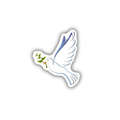 Dove of Peace Holy Spirit Sticker