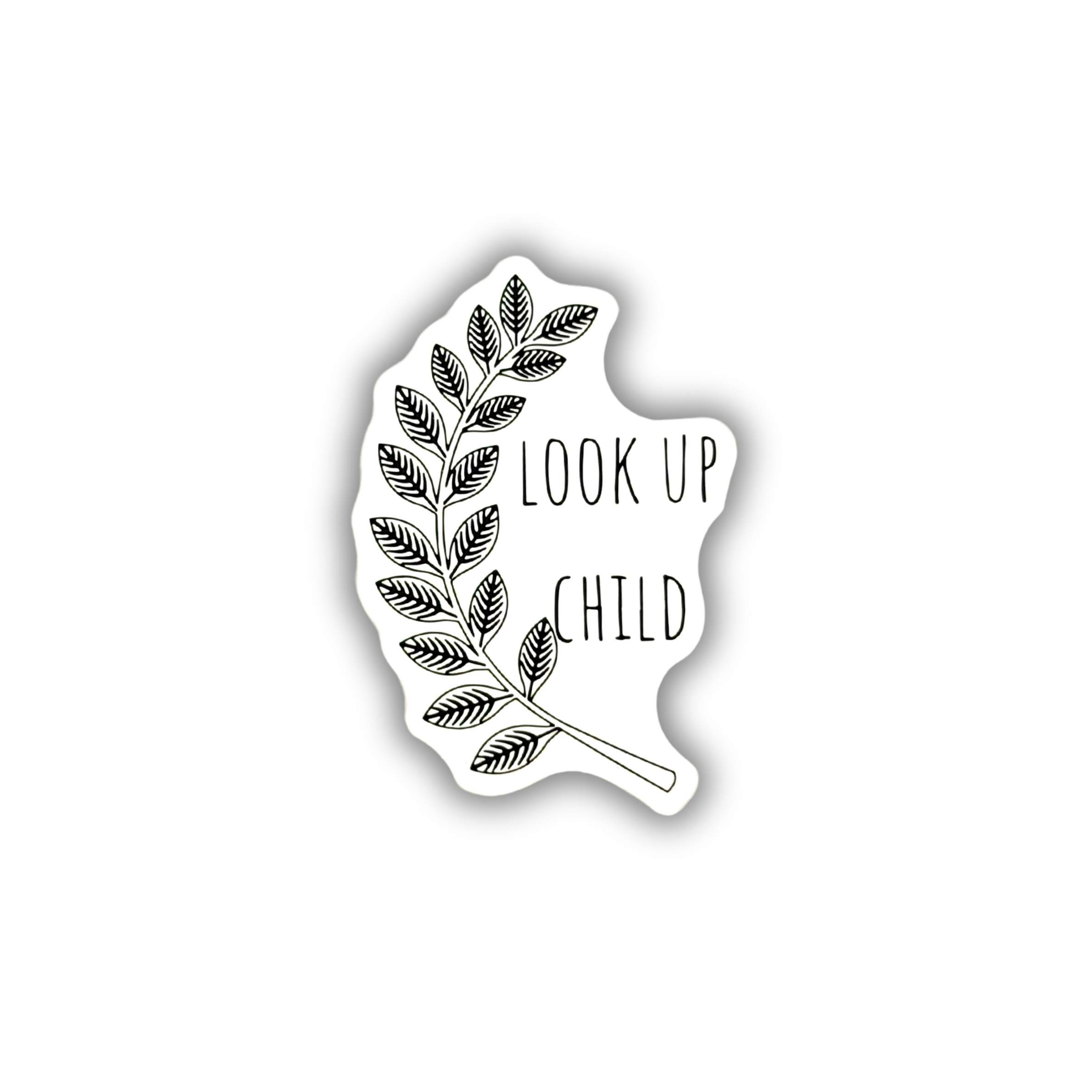 Look Up Child Christian sticker
