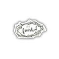 It Is Finished crown of thorns Christian sticker