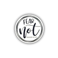 Fear Not Isaiah 41:10 Christian sticker